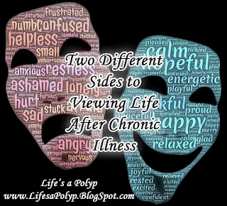 two faces masks worrywart carefree life's a polyp
