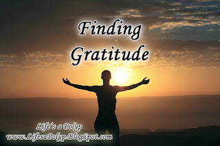 Finding Gratitude