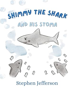 Shimmy the Shark and his stoma book cover